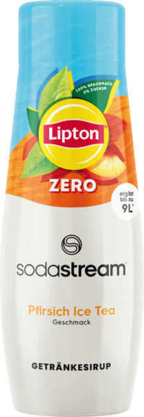 Sodastream Sirup Lipton Ice Tea Pfirsich Zero 440ml