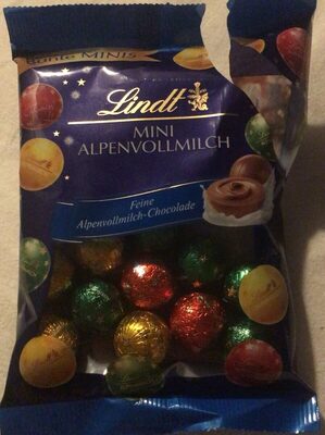 Lindt Alpenmilch-Liliput Kugeln 100g