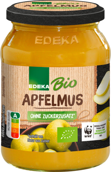 Bio EDEKA Apfelmus ohne Zuckerzusatz 360g