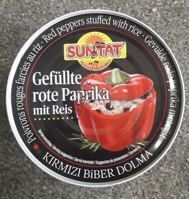 Suntat Gefüllte rote Paprika 400g
