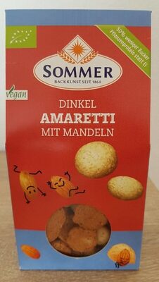 Bio Sommer Dinkel Amaretti mit Mandeln 125g