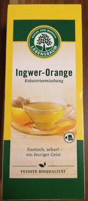 Bio Lebensbaum Ingwer Orange Tee 20ST 2g