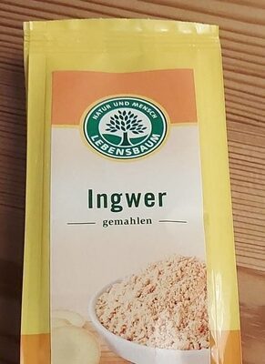 Bio Lebensbaum Ingwer gemahlen 40g