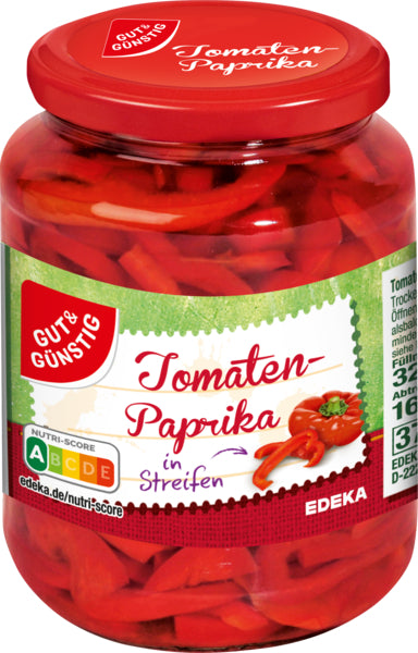 GUT&GÜNSTIG Tomatenpaprika 320g