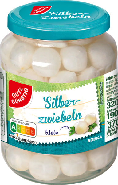 GUT&GÜNSTIG Silberzwiebeln 320g