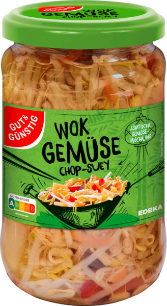 GUT&GÜNSTIG Wok-Gemüse Chop Suey 330g