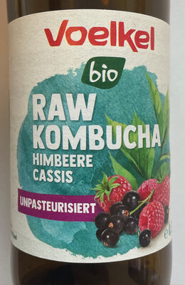 Bio Voelkel Raw Kombucha Himbeere-Cassis 0,33l MW