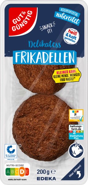 GUT&GÜNSTIG Frikadelle kleiner Kauf 200g QS ITW