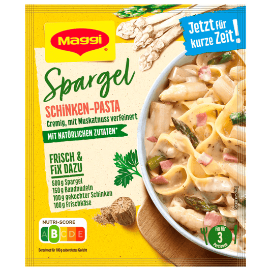 Maggi Fix Spargel Pasta mit Schinken 35g
