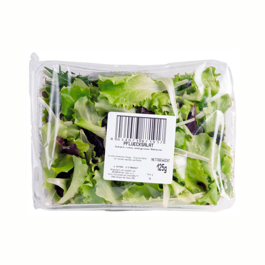 Unsere Heimat Pflücksalat Deutschland 125g Schale mit Flowpack
