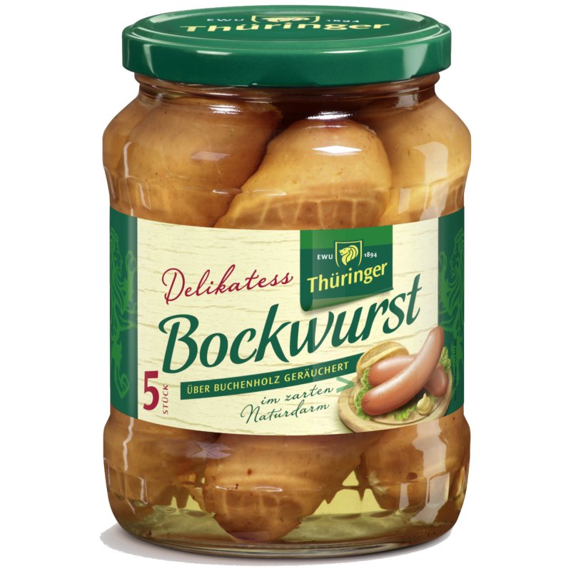 EWU Delikatess Bockwurst 650g