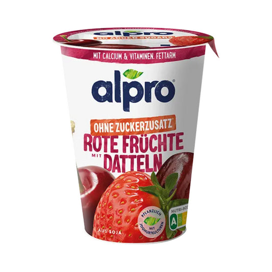 Alpro Soya Rote Frücht mit Datteln ohne Zuckerzusatz 400g