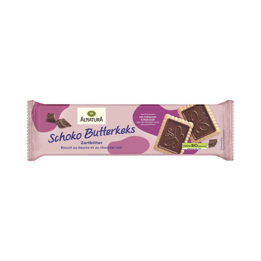 Bio Alnatura Schoko Butterkeks Zartbitter 130g