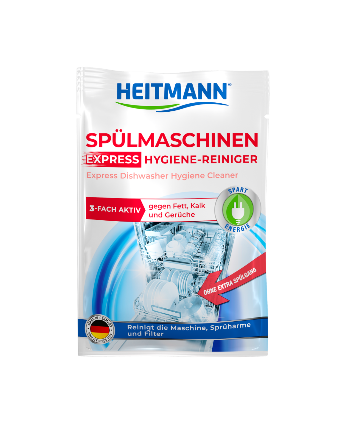 HEITMANN Express Spülmaschinen Hygiene-Reiniger 30g