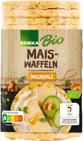 Bio EDEKA Maiswaffeln mit Meersalz 110g