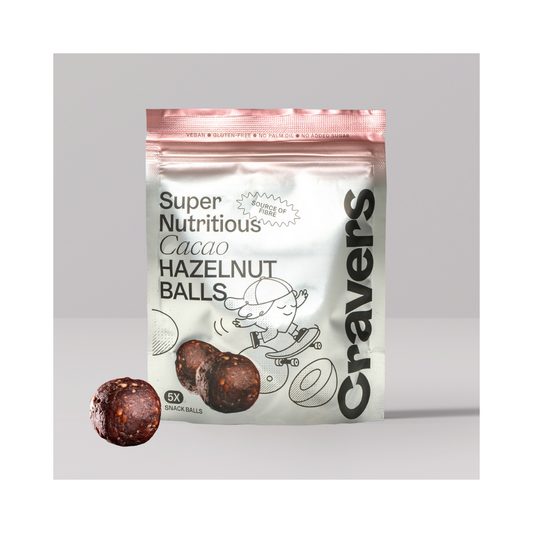 Cravers Kakao Haselnuss Kugeln 60g