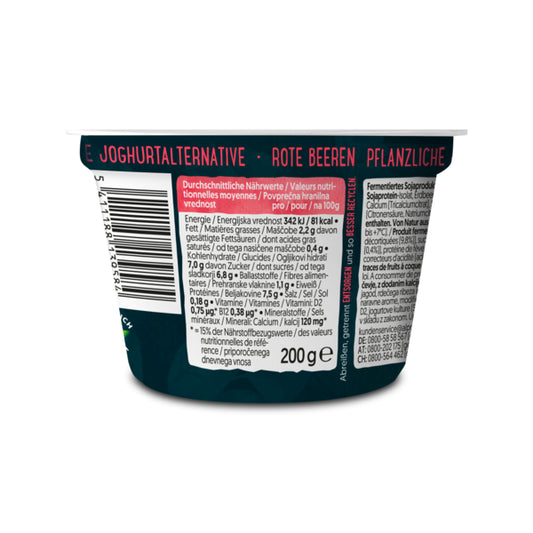 Alpro Soja-Joghurtalternative Protein Rote Beeren 200g
