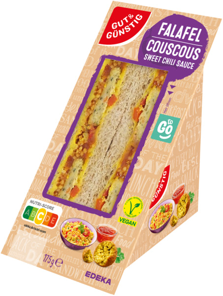 GUT&GÜNSTIG Sandwich Falafel Couscous 175g