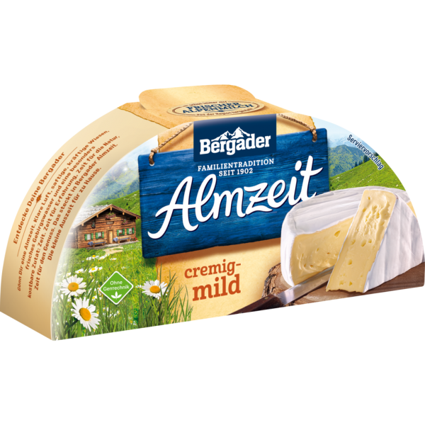 Bergader Almzeit Schnittlauch 60% Doppelrahmstufe 175g