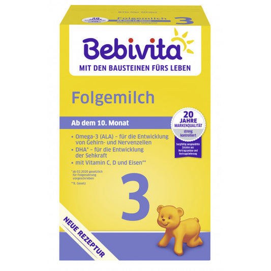 Bebivita 3 Folgemilch ab 10.Monat 500g