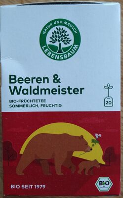 Bio Lebensbaum Beeren&Waldmeister 20ST 40g