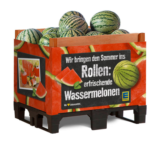 Wassermelonen rot kernarm Italien Klasse I 120kg Box