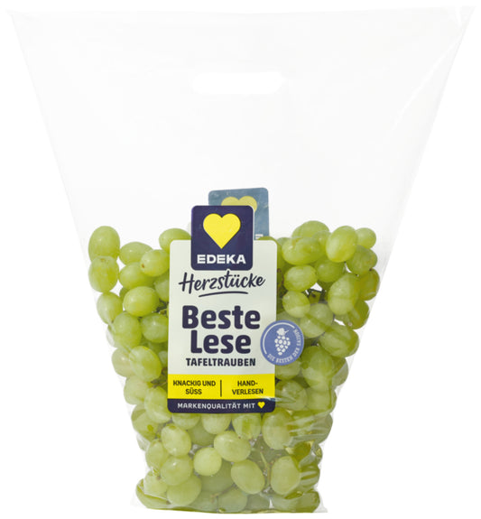 EDEKA Herzstücke Tafeltrauben hell Italien Klasse I