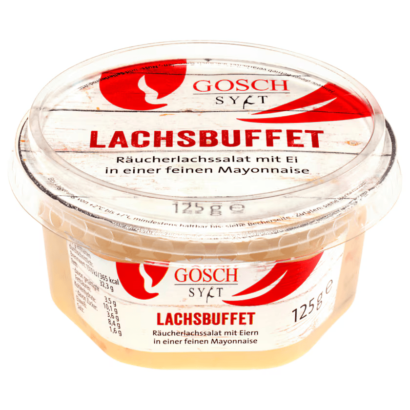 Gosch Lachsbuffet 125g