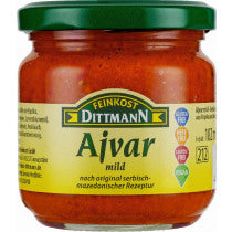 Feinkost Dittmann Ajvar mild 182ml