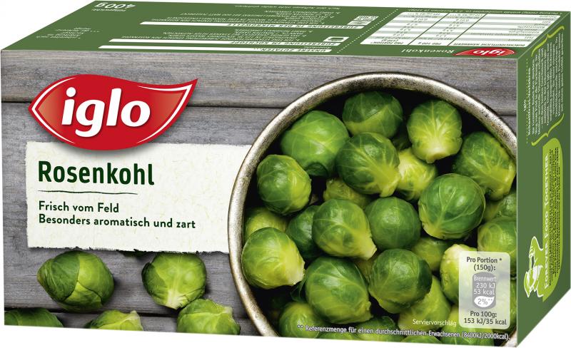 Iglo Feld Frisch Rosenkohl 400g