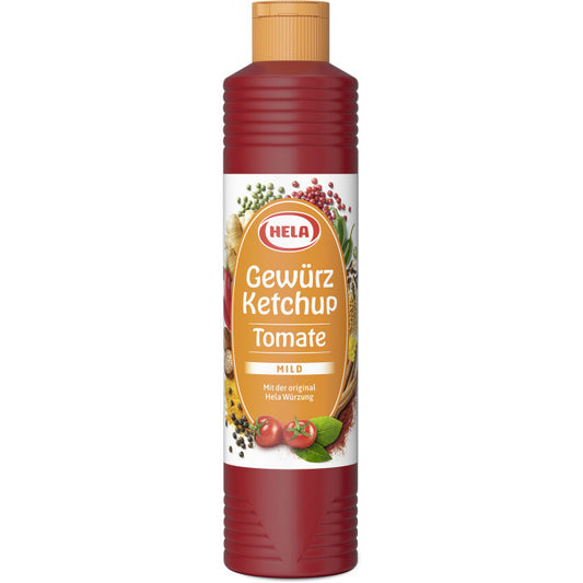 Hela Gewürz Ketchup Tomate mild 800ml