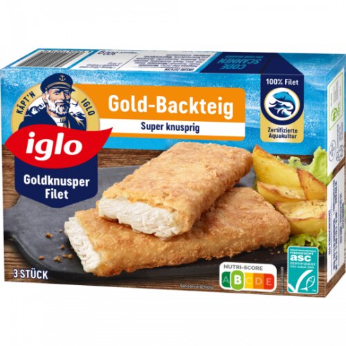 MSC Iglo Goldknusper Goldback 300g