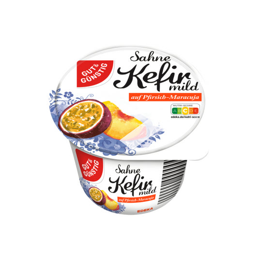 GUT&GÜNSTIG Sahnekefir Pfirsich-Maracuja 250g