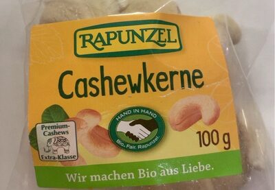 Bio Rapunzel Cashewkerne ganz 100g