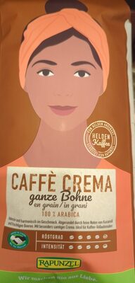 Bio Rapunzel Heldenkaffee Crema ganze Bohne 1kg