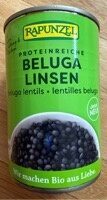 Bio Rapunzel Beluga Linsen 400g