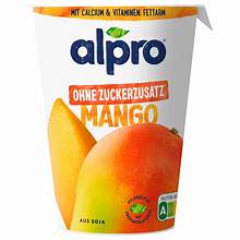 Alpro Soja mehr Frucht ohne Zuckerzusatz Mango 400g