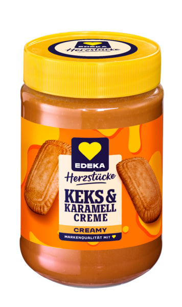 EDEKA Herzstücke Keks&Karamell Creme Creamy 400g