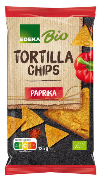 Bio EDEKA Tortilla Chips Paprika 125g