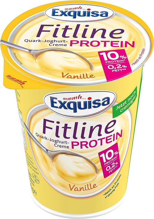 Exquisa Fitline Protein Quark Vanille 400g