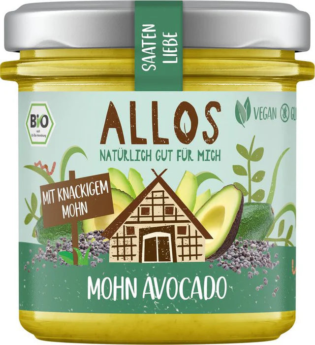 Bio Allos Saatenliebe Mohn+Avocado 135g