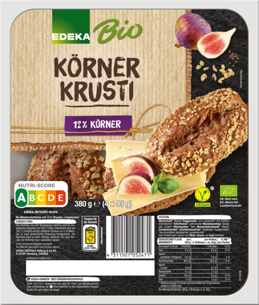 Bio EDEKA Körner Krusti 380g