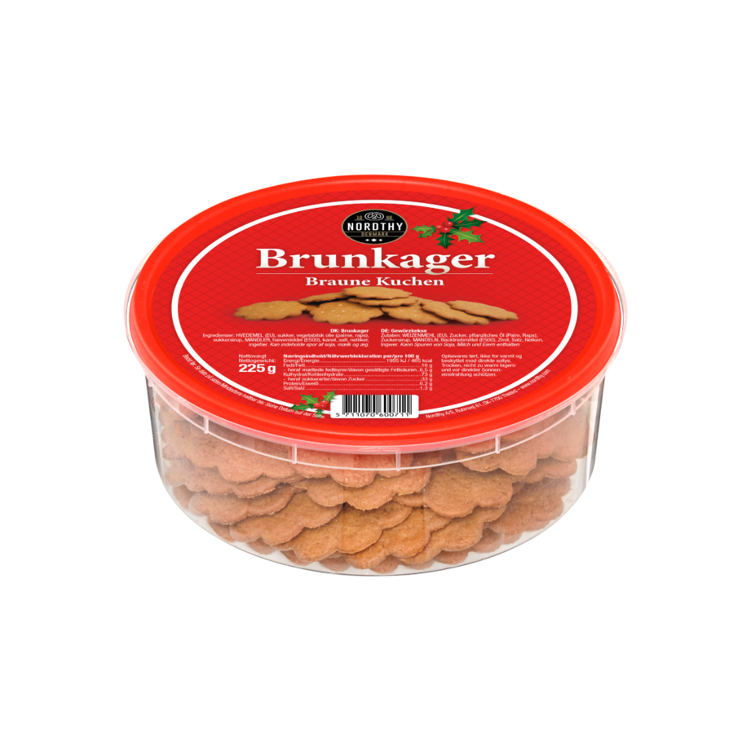 Northy Brunkager 225g