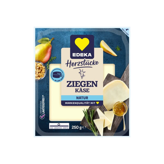 EDEKA Herzstücke Ziegenkäse Natur ein Stück