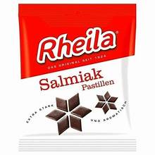 Rheila Salmiak Pastillen zuckerhaltig 90g