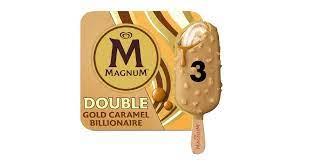 Langnese Magnum Double Gold Caramel Billionaire 3x85ml