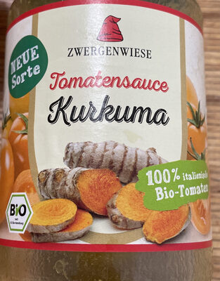 Bio Zwergenwiese Tomatensauce Kurkuma 340ml