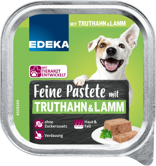 EDEKA Feine Pastete Truthahn und Lamm 150g