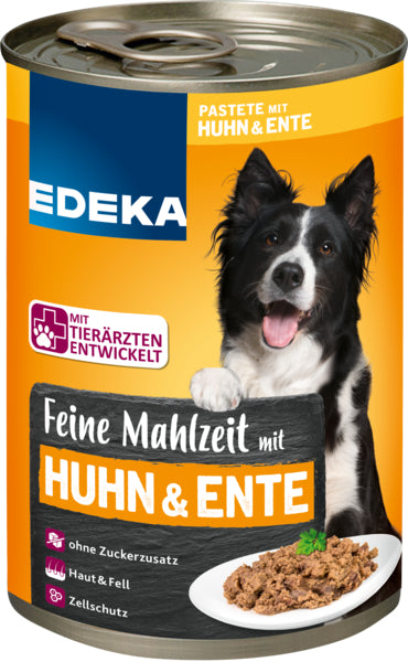 EDEKA Feine Mahlzeit mit Huhn und Ente 400g