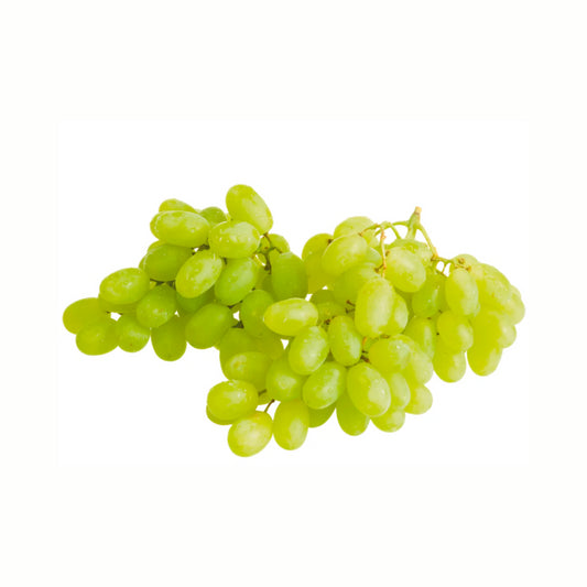 Bio EDEKA Tafeltrauben hell kernlos Italien Klasse II 400g Kartonschale in Folie
